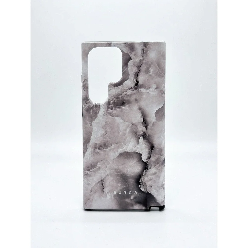 BURGA Samsung Galaxy S23 Ultra Case Lavender Marble Slim Designer Cover
